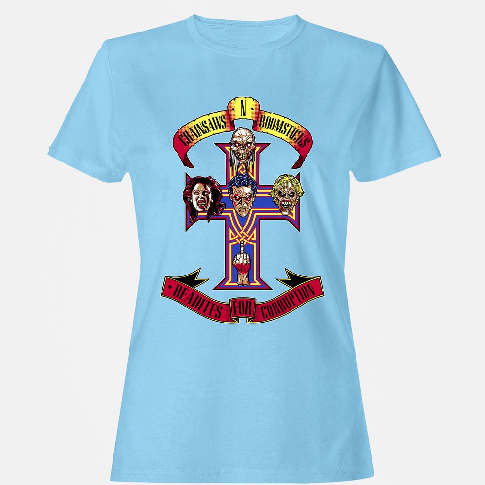 Women's T-Shirt - NEH7WY5N - Light Blue - 8
