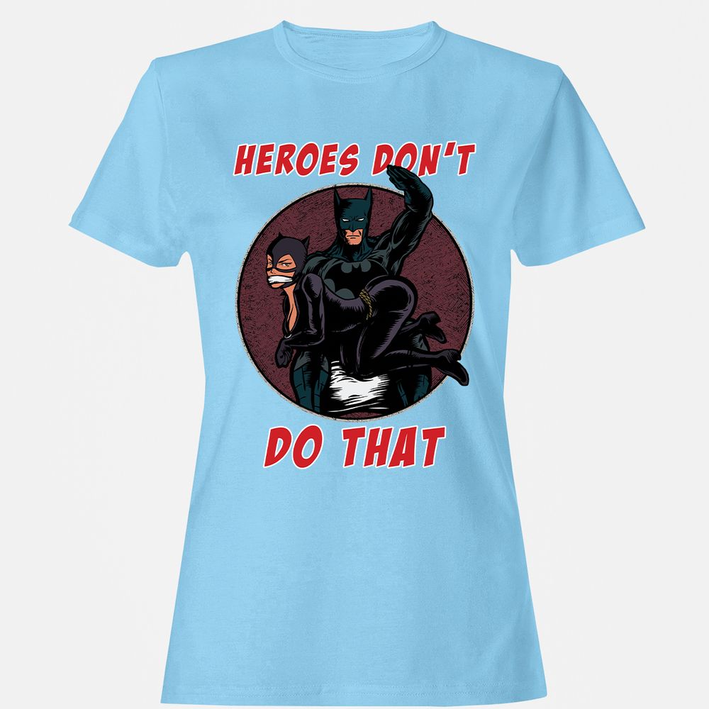 Women's T-Shirt - 2QVR9HZW - Light Blue - 8