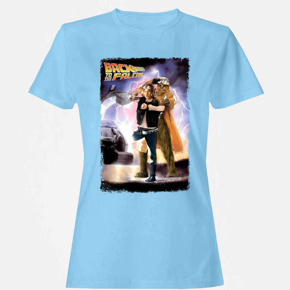 Women's T-Shirt - 6Z68MTE3 - Light Blue - 8