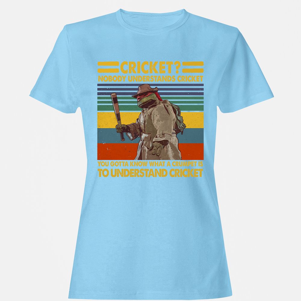 Women's T-Shirt - X9ZBC9RE - Light Blue - 8