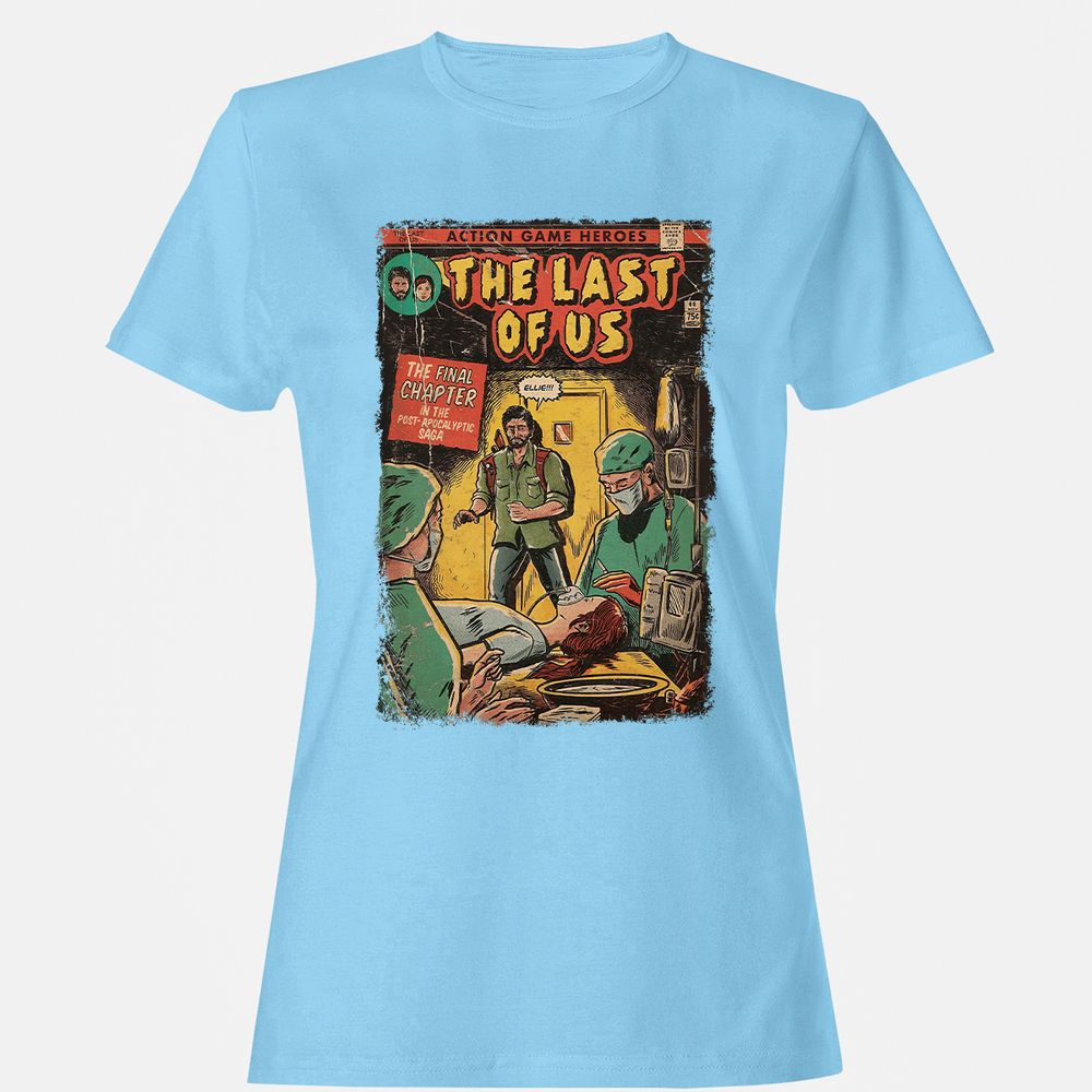 Women's T-Shirt - FTZN6LG3 - Light Blue - 8