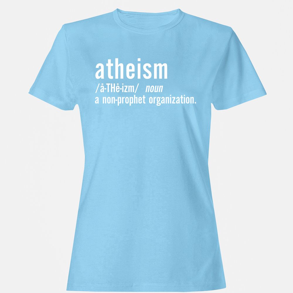 Women's T-Shirt - WEVD6UQJ - Light Blue - 8