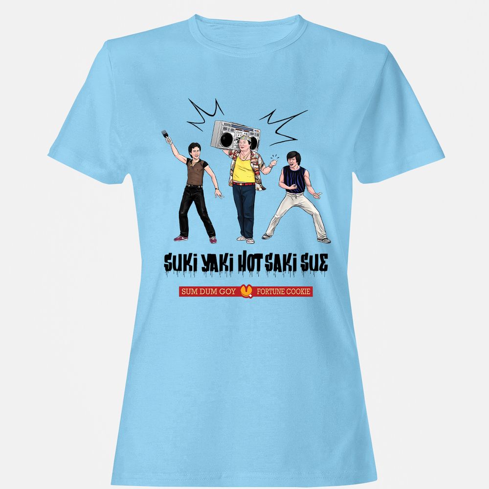 Women's T-Shirt - K79GY14L - Light Blue - 8