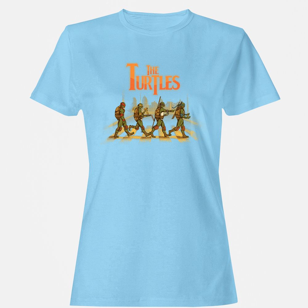 Women's T-Shirt - 67J6PZVL - Light Blue - 8