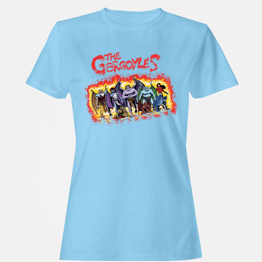 Women's T-Shirt - 1CFT3KQW - Light Blue - 8