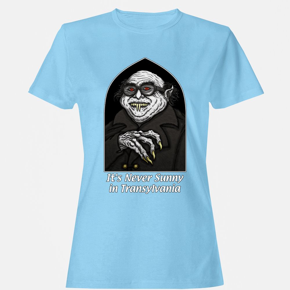 Women's T-Shirt - L1HRH1SM - Light Blue - 8