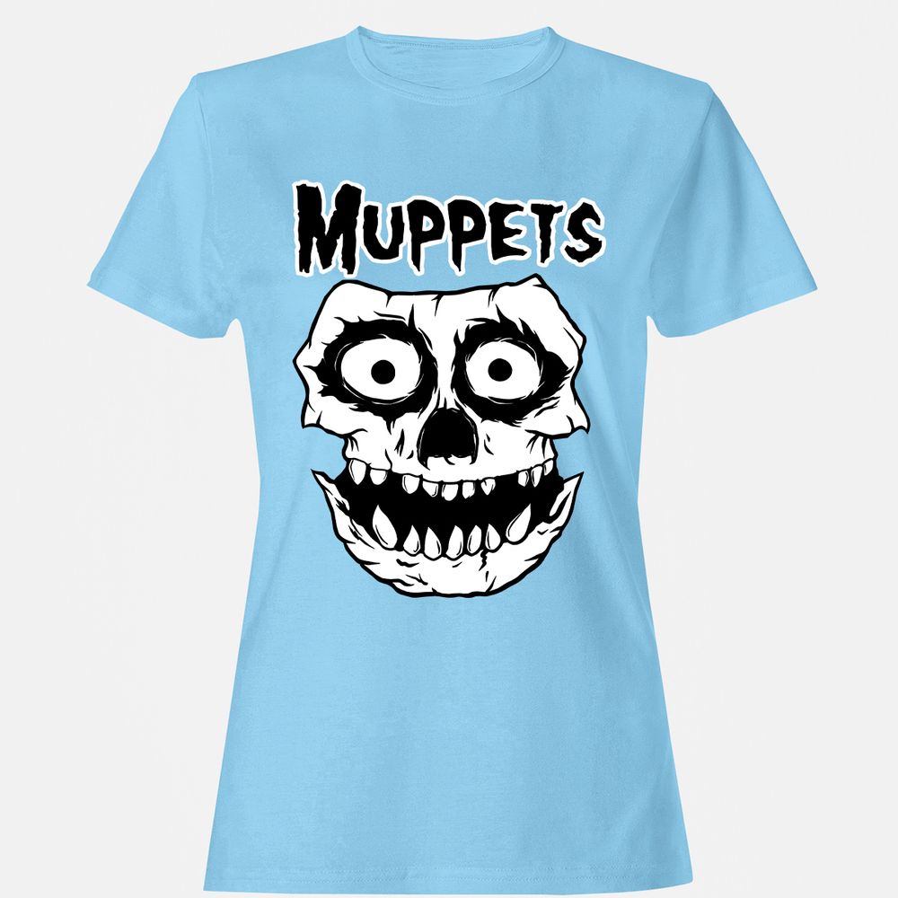 Women's T-Shirt - YEY8UVTQ - Light Blue - 8