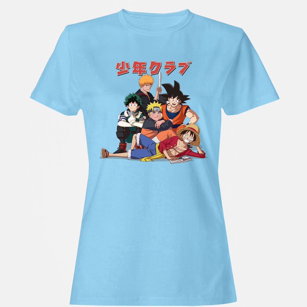 Women's T-Shirt - PYK22QNT - Light Blue - 8