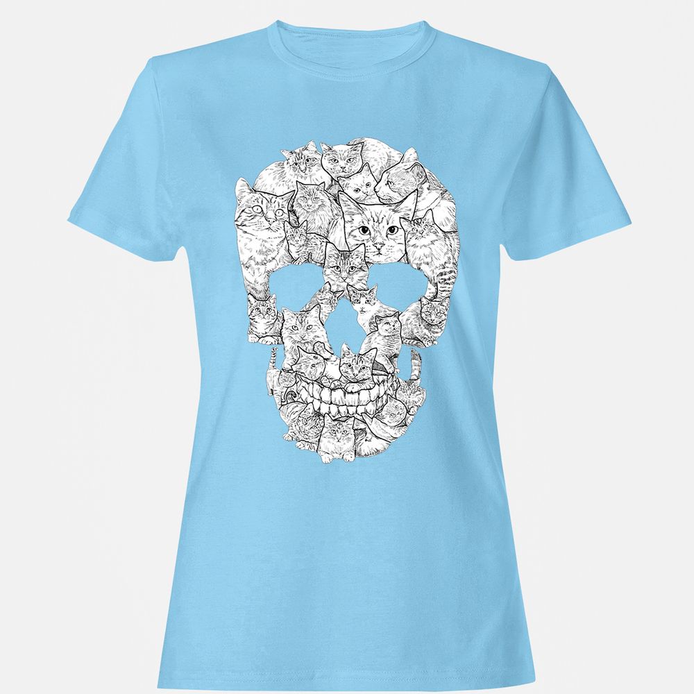 Women's T-Shirt - V14KAG81 - Light Blue - 8