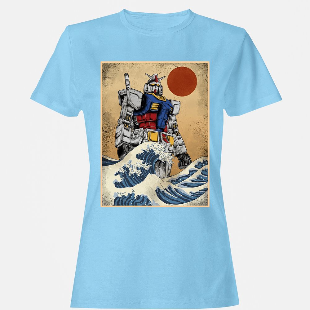 Women's T-Shirt - HNB1PH8B - Light Blue - 8