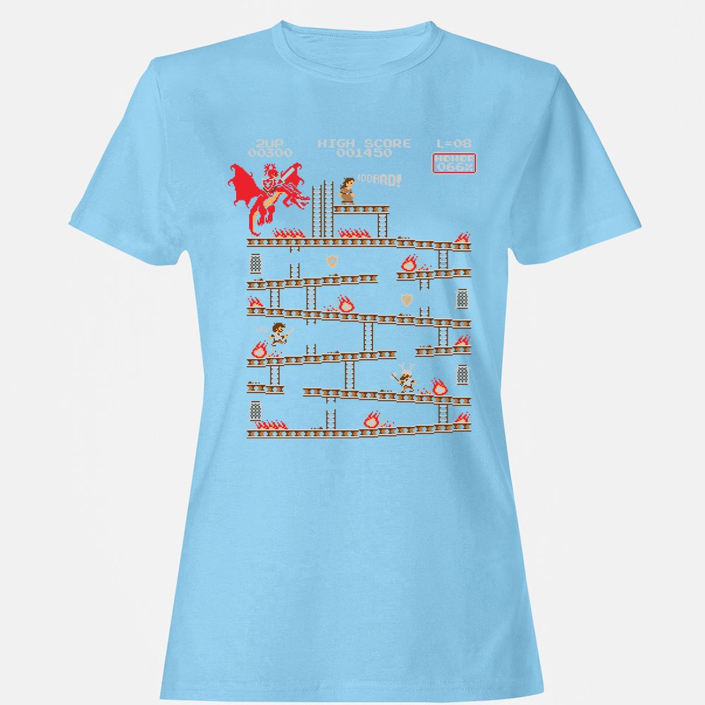 Women's T-Shirt - 2PFSASYE - Light Blue - 8