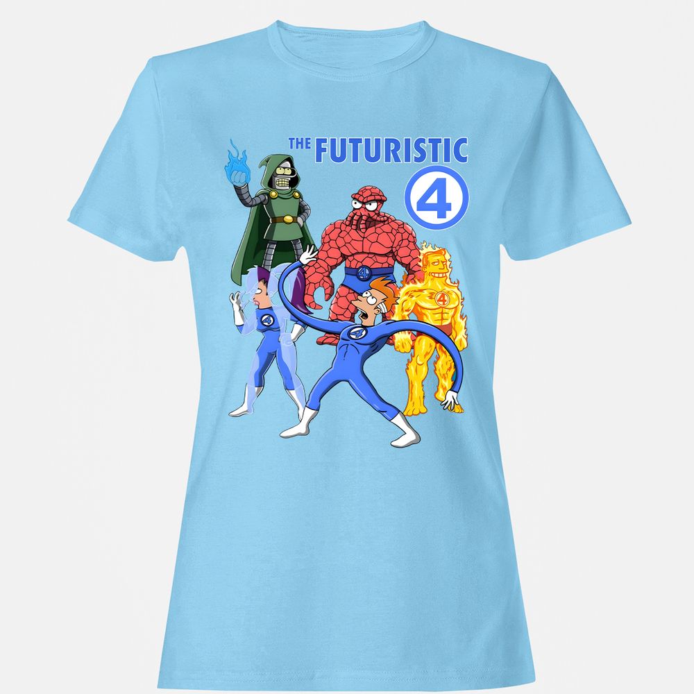 Women's T-Shirt - 5GA6KVRW - Light Blue - 8