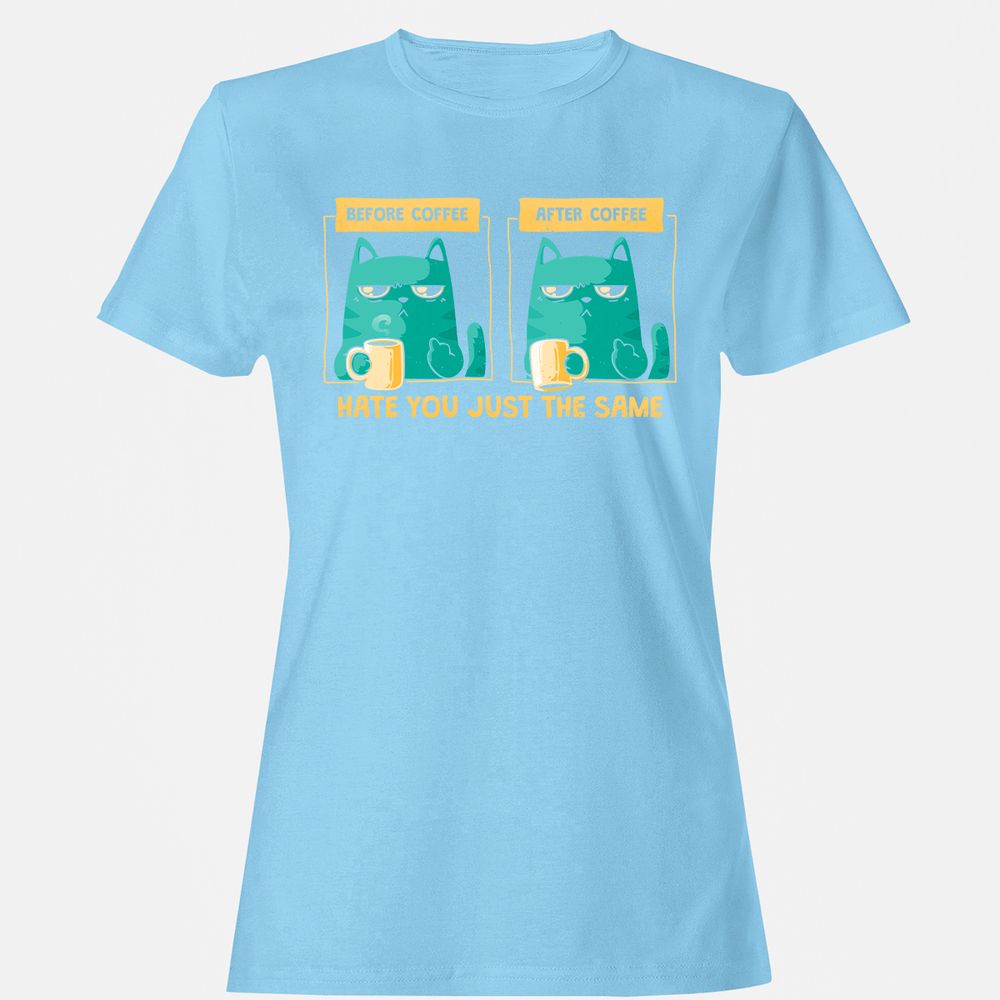 Women's T-Shirt - YC9K4SCG - Light Blue - 8