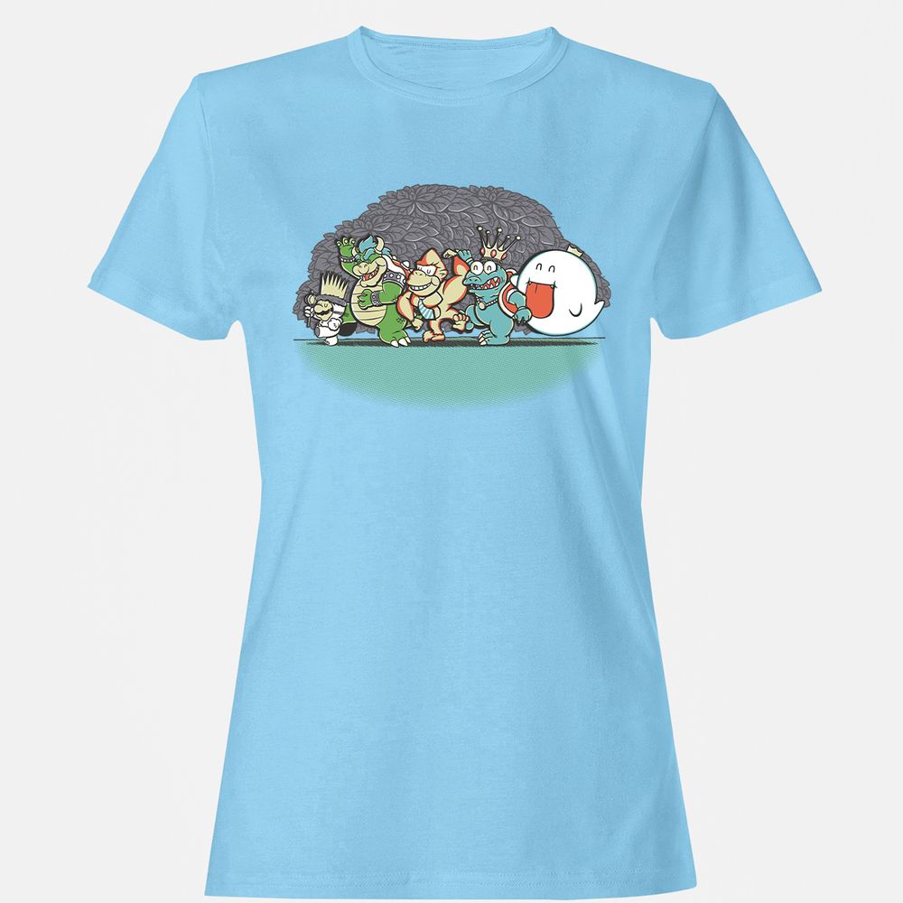 Women's T-Shirt - L663H7BJ - Light Blue - 8