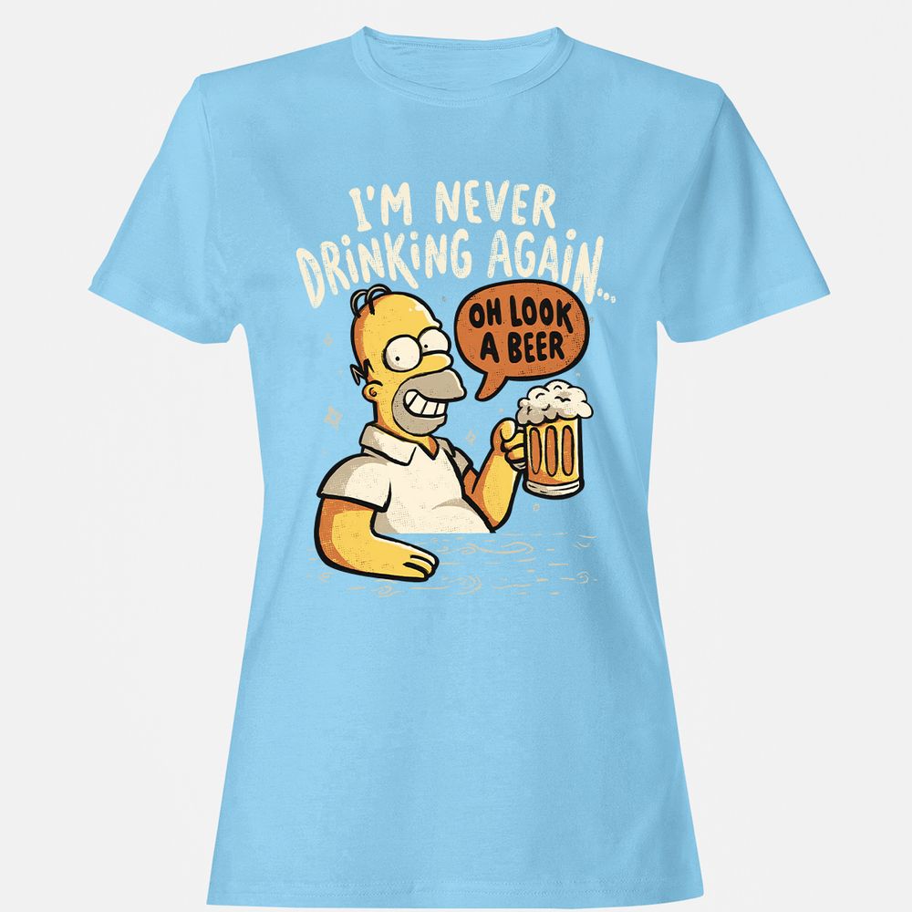 Women's T-Shirt - 17XPW72U - Light Blue - 8
