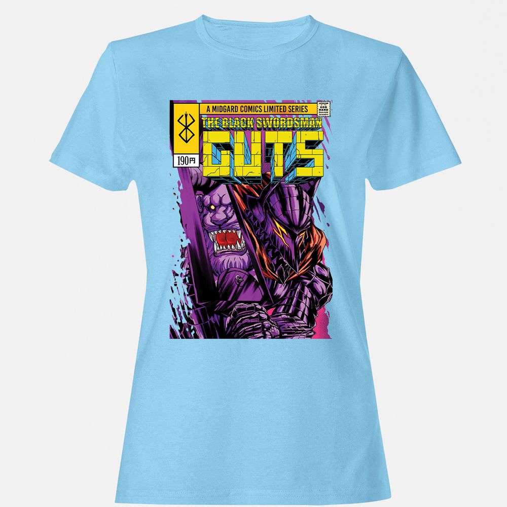 Women's T-Shirt - NFVX4RFQ - Light Blue - 8