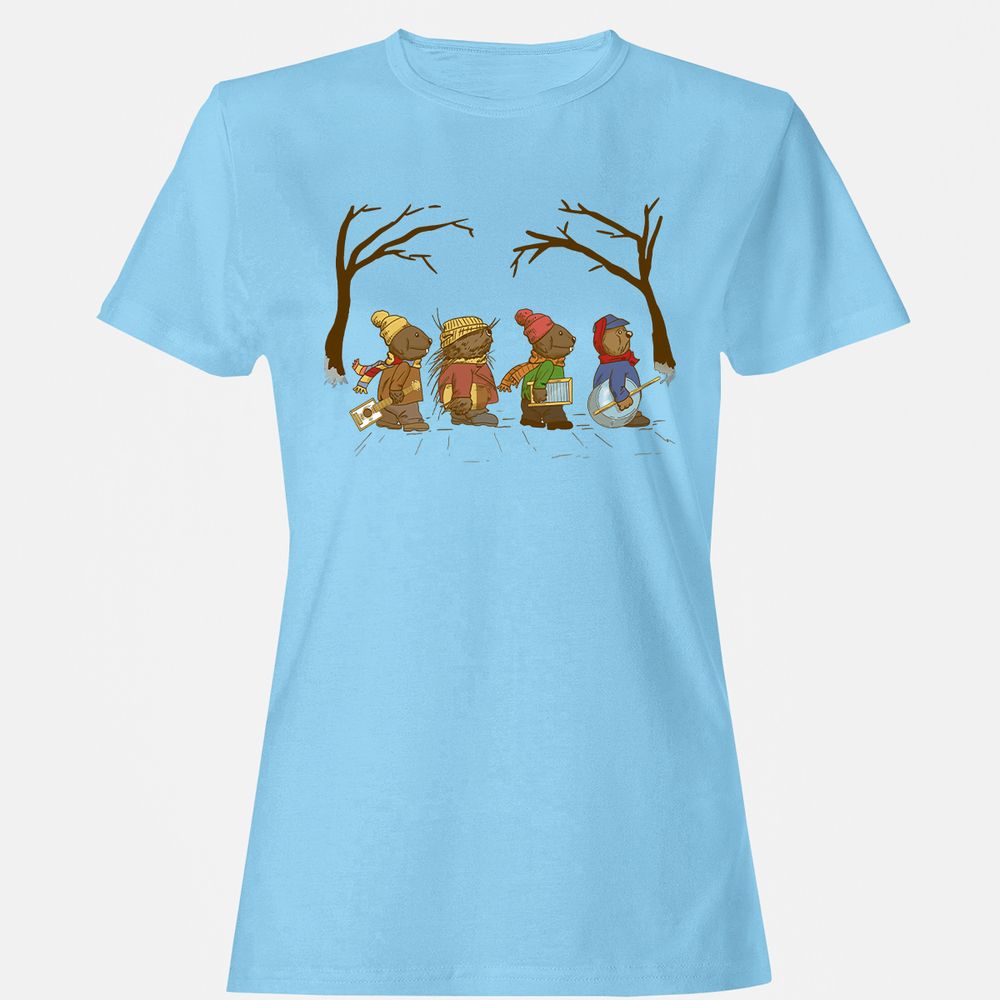 Women's T-Shirt - 1ZYEHK75 - Light Blue - 8