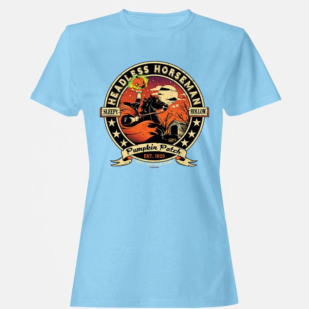 Women's T-Shirt - VU75Y3K3 - Light Blue - 8