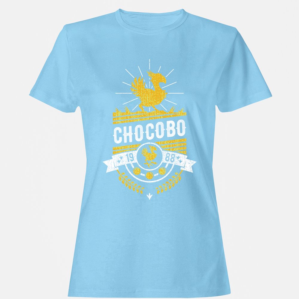 Women's T-Shirt - C88T2HLZ - Light Blue - 8