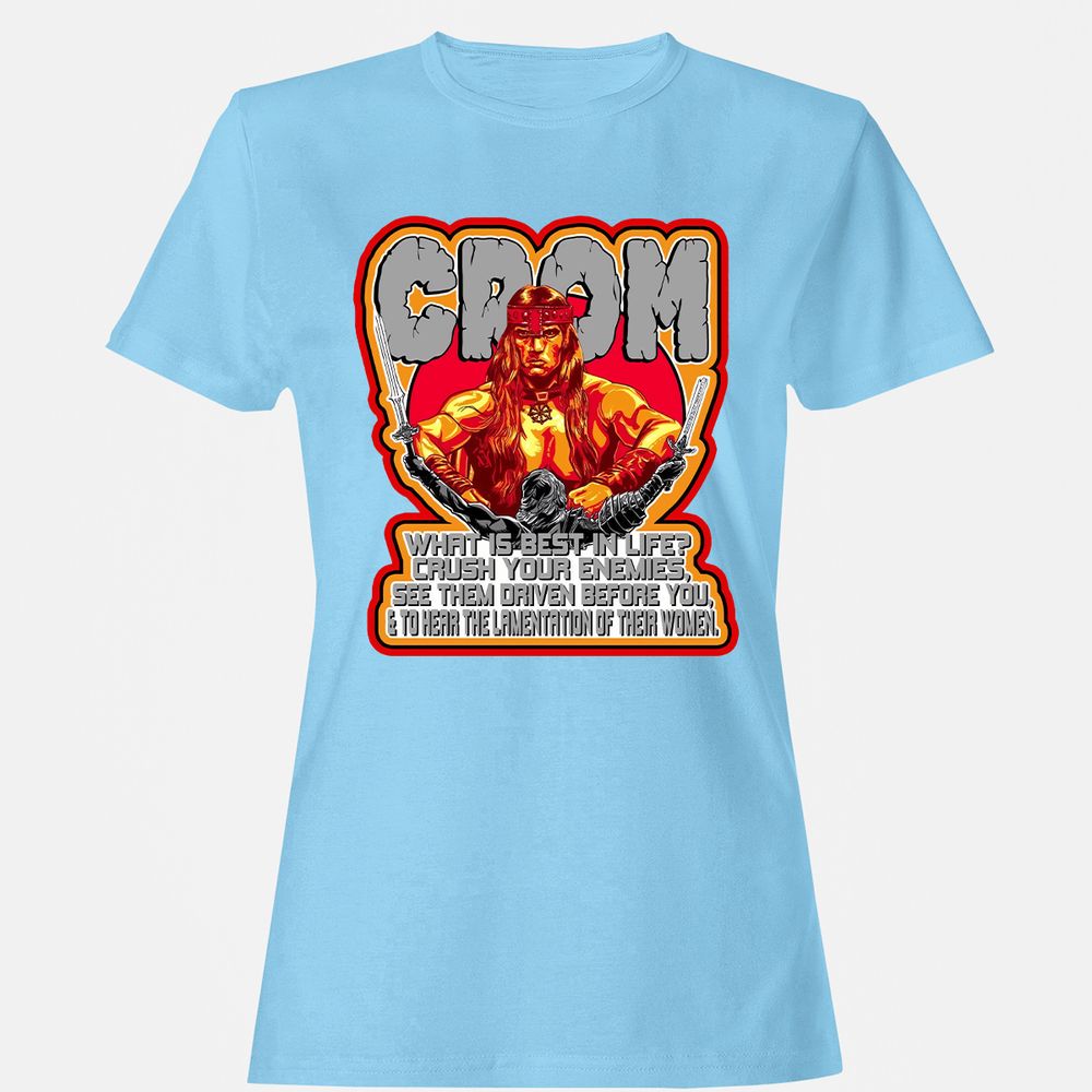 Women's T-Shirt - GHUJ33JE - Light Blue - 8