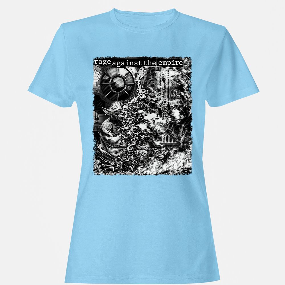 Women's T-Shirt - GS5XZ5L3 - Light Blue - 8