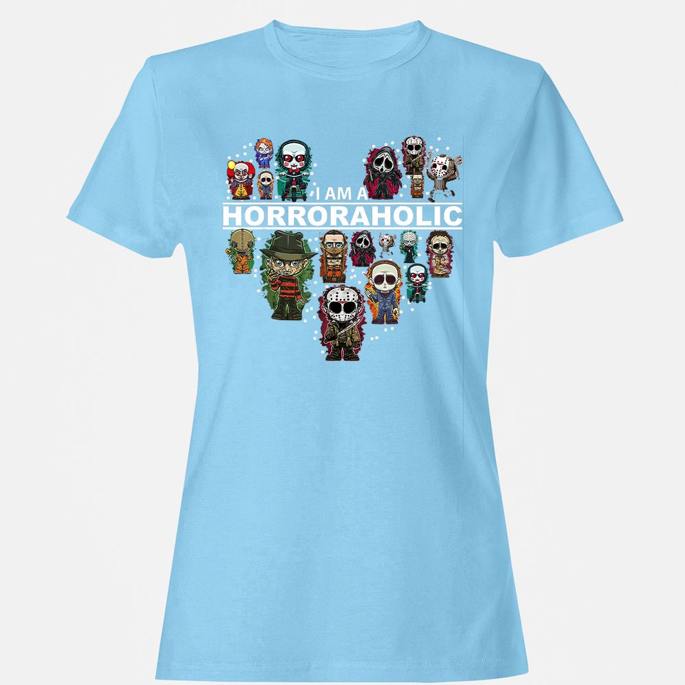 Women's T-Shirt - MYS6L3JP - Light Blue - 8