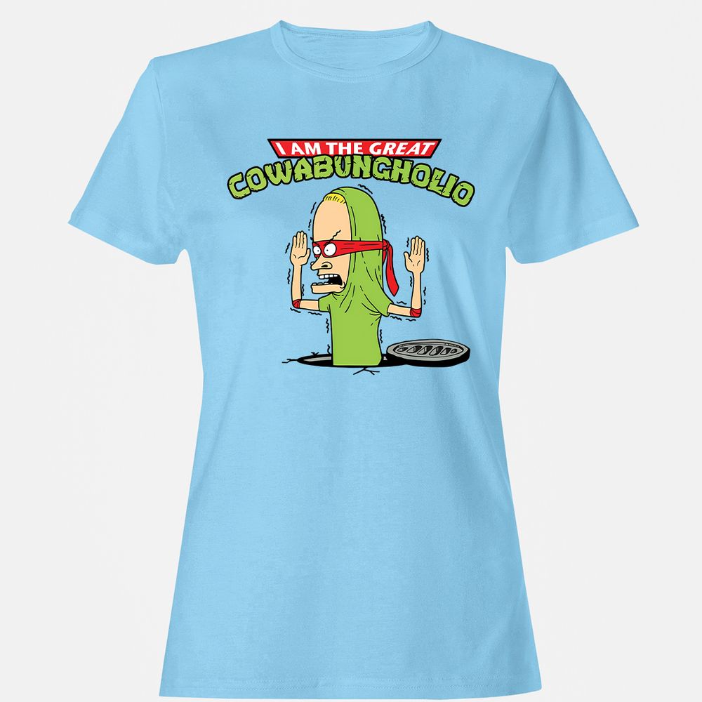 Women's T-Shirt - ZMTAWU8K - Light Blue - 8