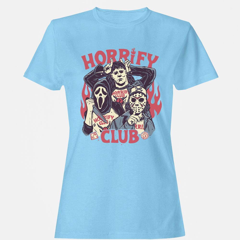 Women's T-Shirt - CJVZ8PNW - Light Blue - 8