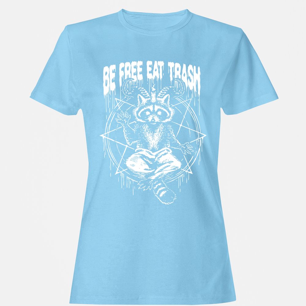 Women's T-Shirt - PYFUFE5R - Light Blue - 8