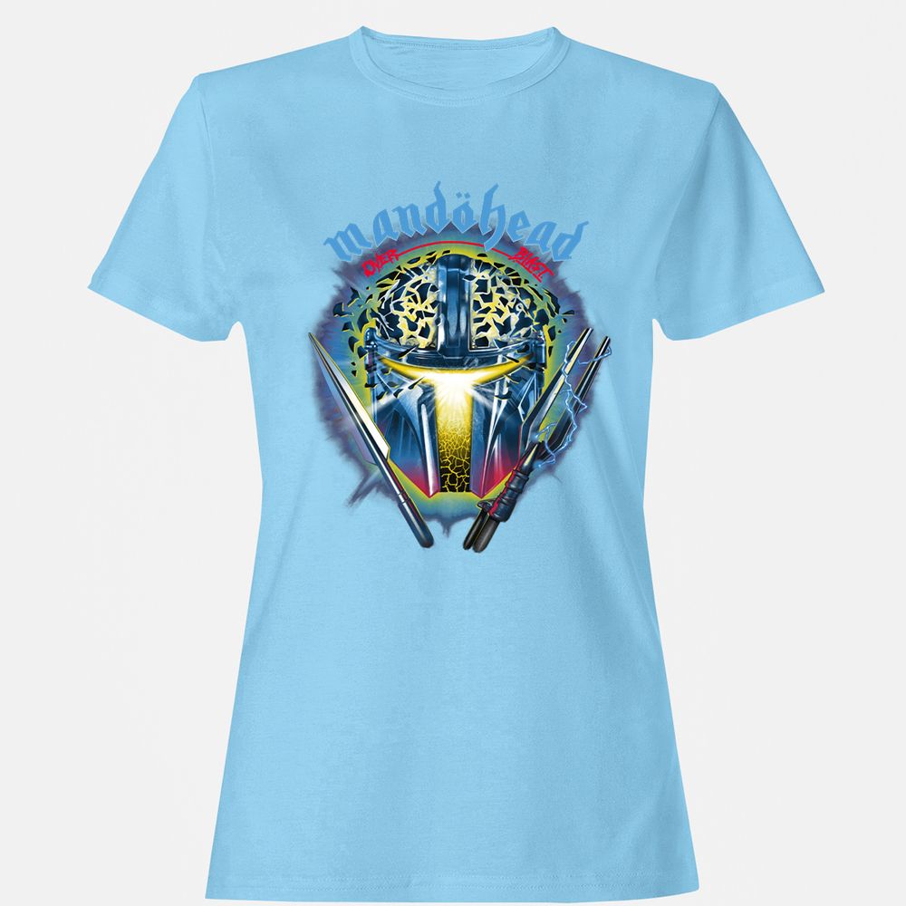 Women's T-Shirt - 62X9DV4K - Light Blue - 8