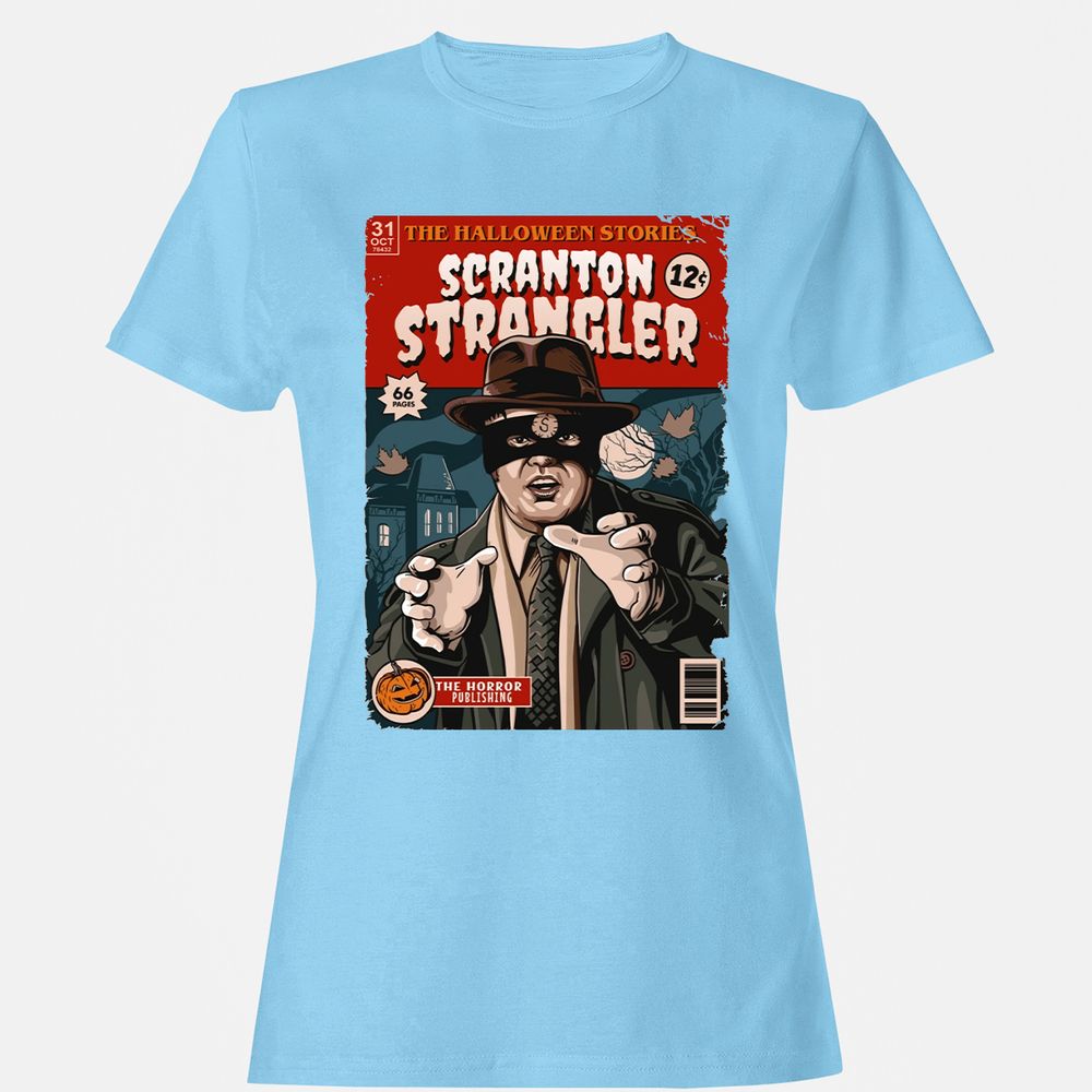 Women's T-Shirt - 7NYXPDKB - Light Blue - 8