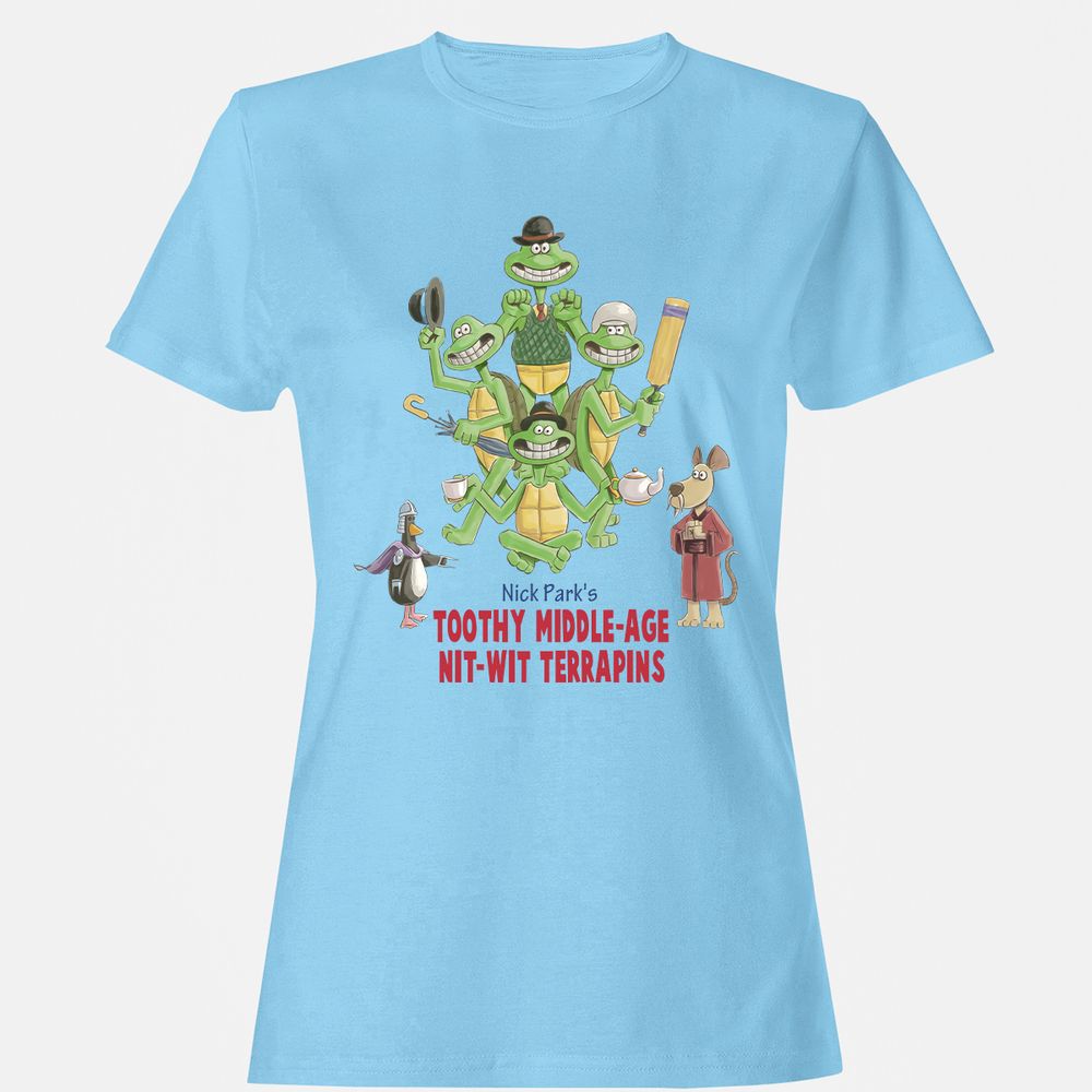 Women's T-Shirt - CU7E596W - Light Blue - 8