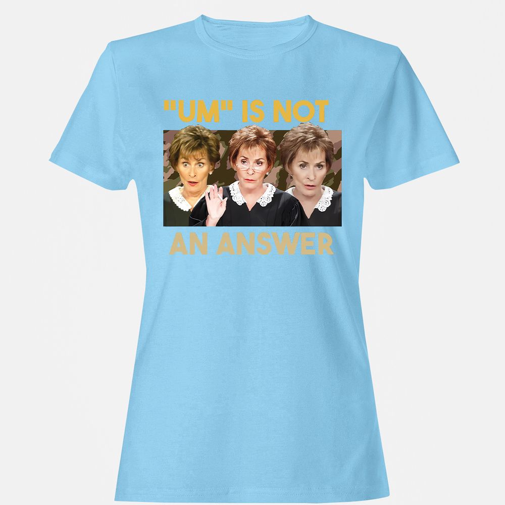 Women's T-Shirt - QWWFLSAE - Light Blue - 8