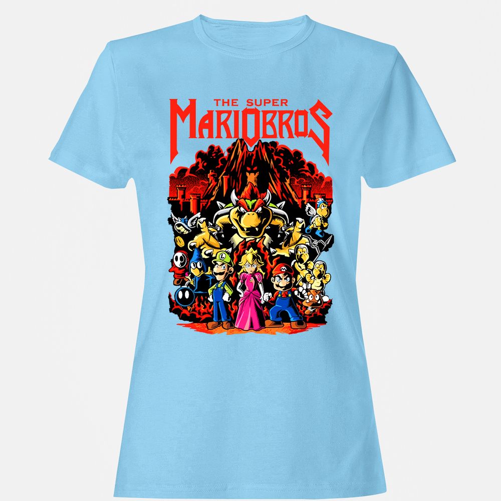 Women's T-Shirt - R34UBQSS - Light Blue - 8