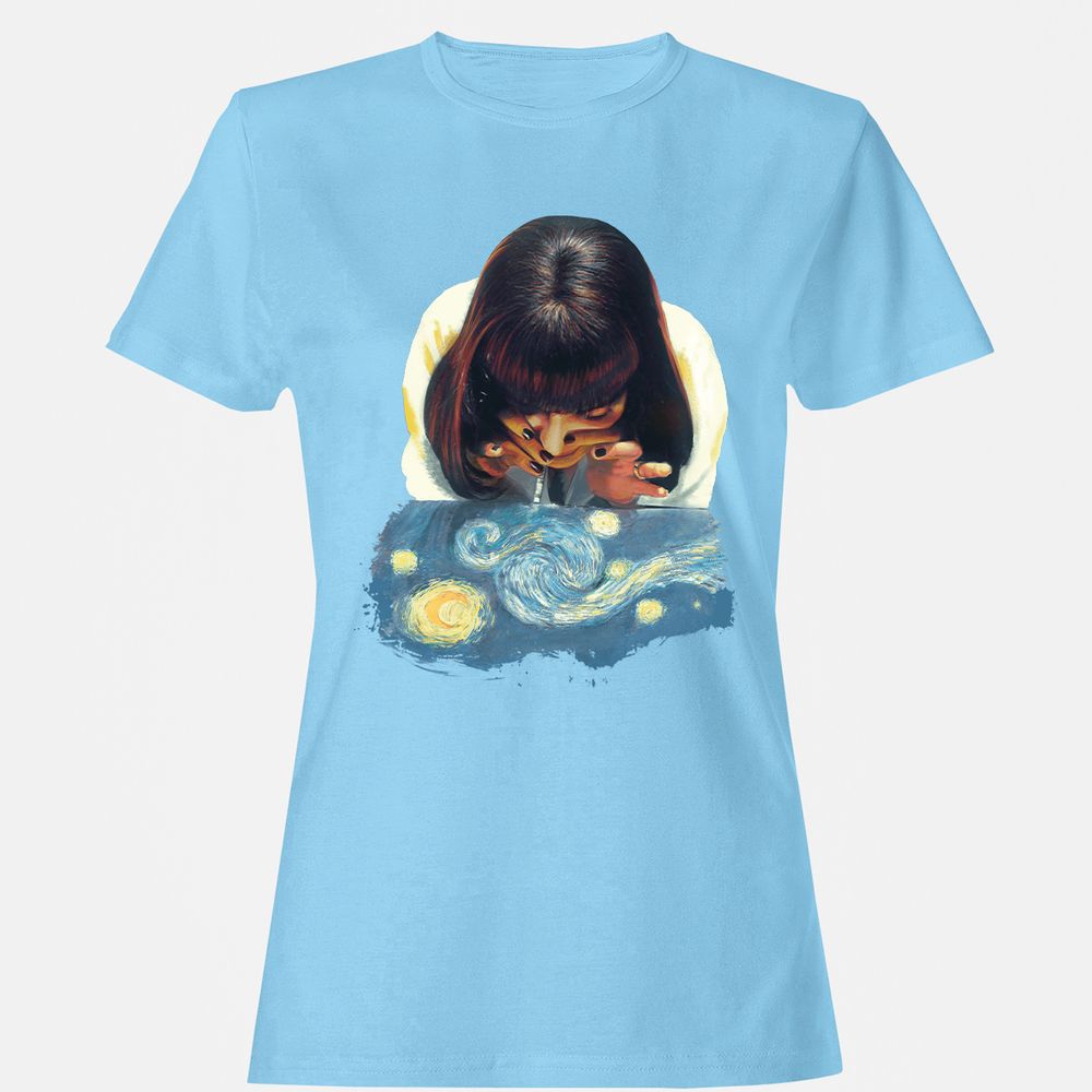 Women's T-Shirt - VEHCSS1V - Light Blue - 8