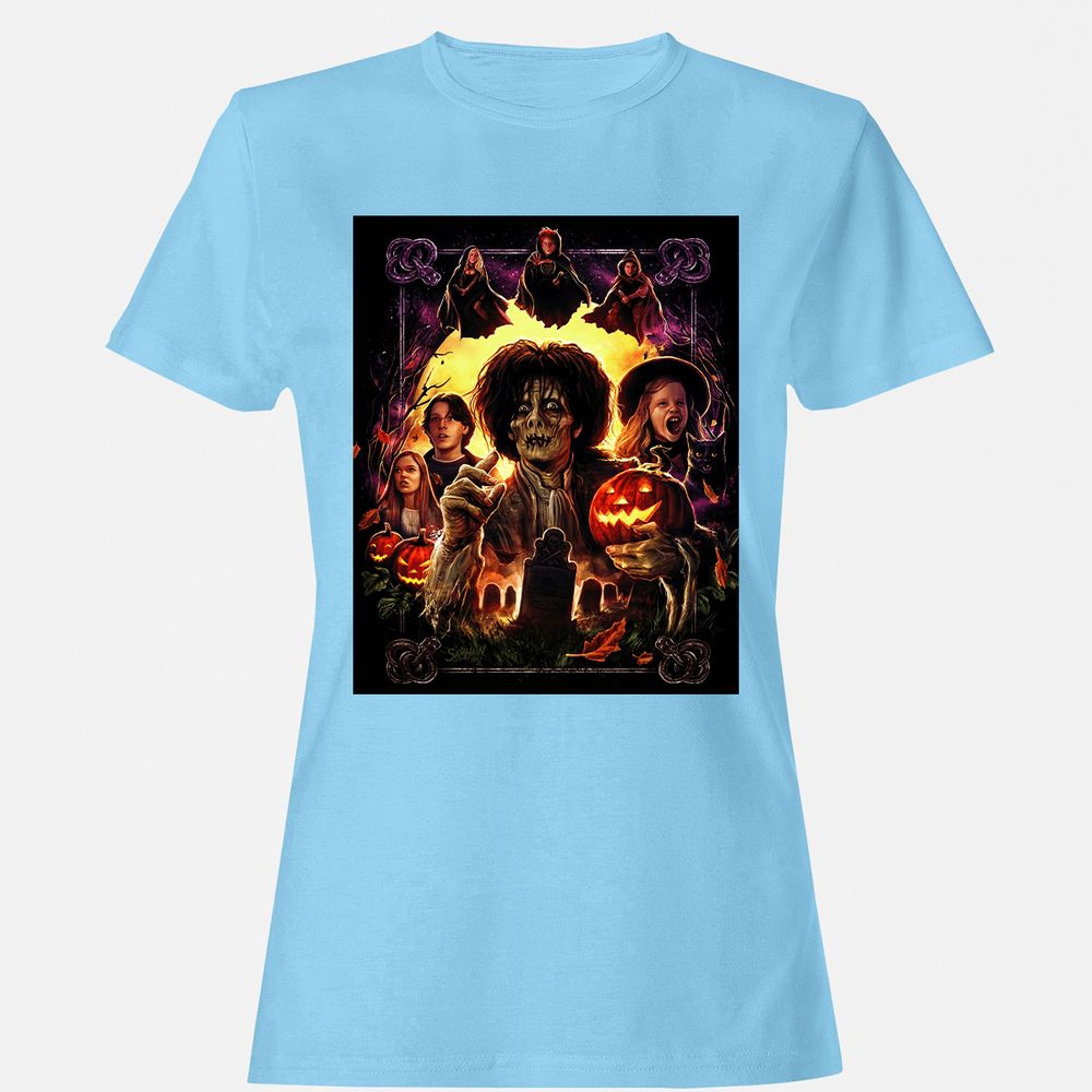 Women's T-Shirt - QEVWCMSH - Light Blue - 8