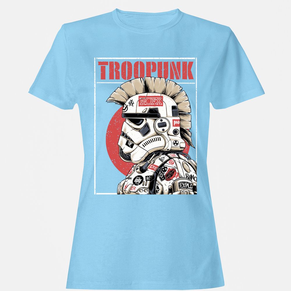 Women's T-Shirt - 5EAWGQ2W - Light Blue - 8