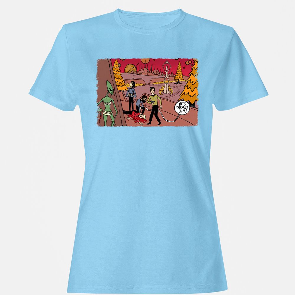 Women's T-Shirt - FJ17YBLH - Light Blue - 8