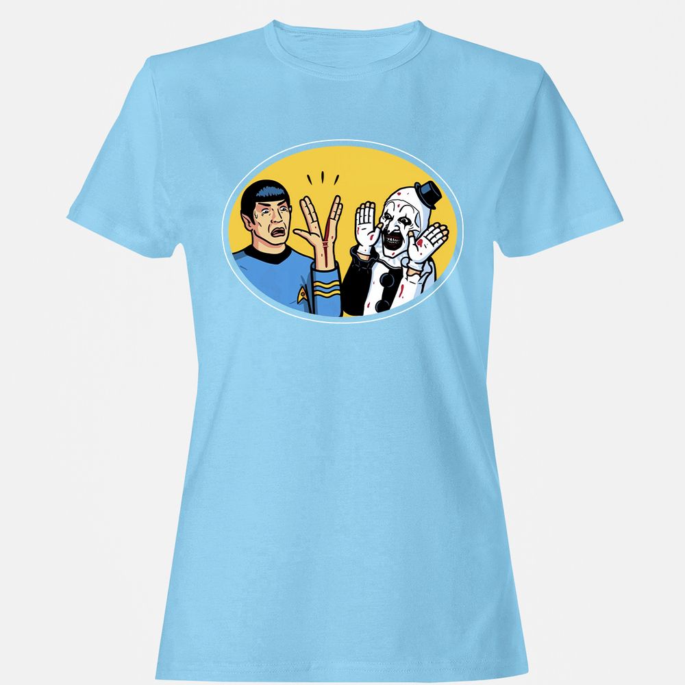 Women's T-Shirt - NUELNH74 - Light Blue - 8