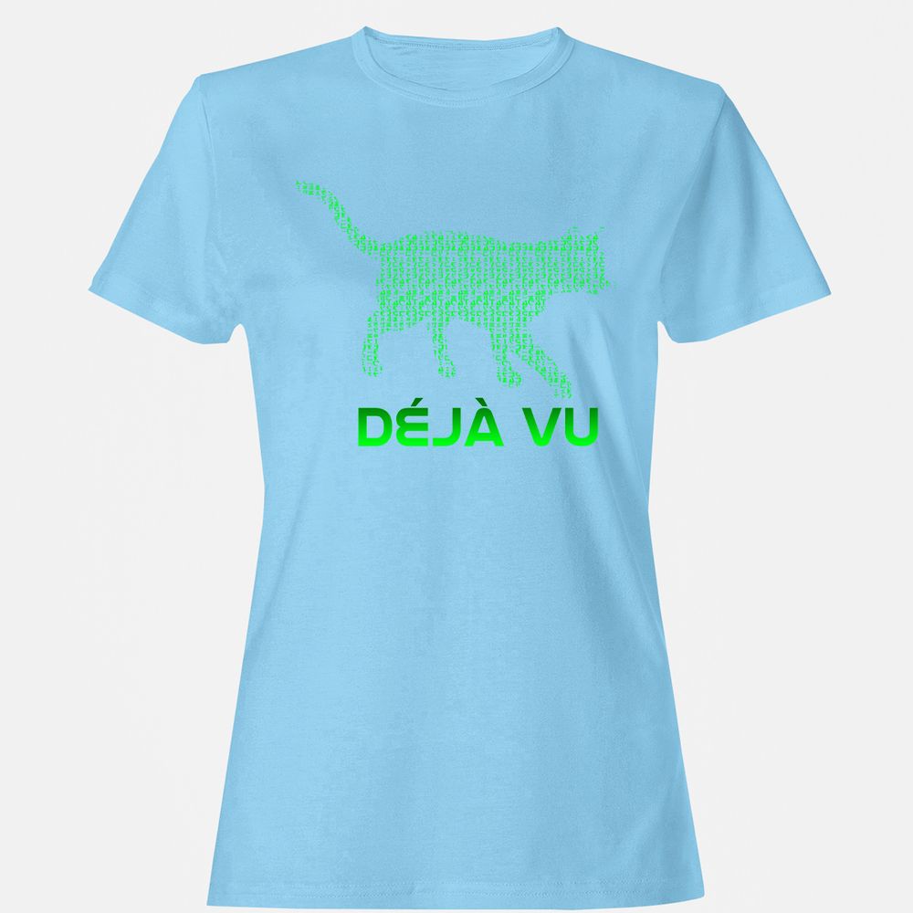 Women's T-Shirt - HPT5DBSU - Light Blue - 8