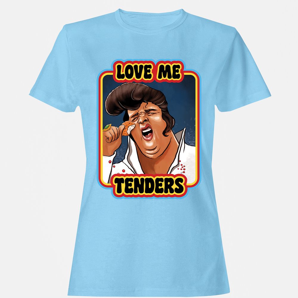 Women's T-Shirt - QXRM8VLS - Light Blue - 8