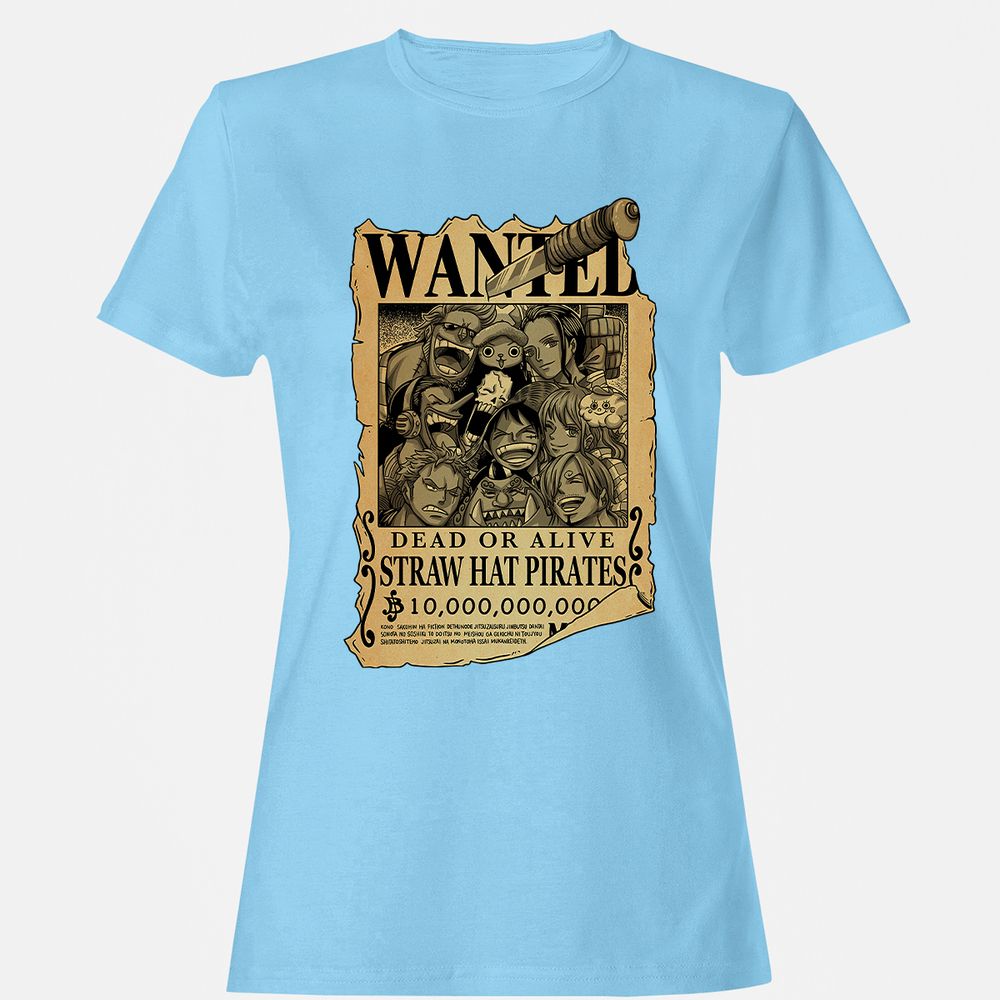 Women's T-Shirt - DF76BYV4 - Light Blue - 8