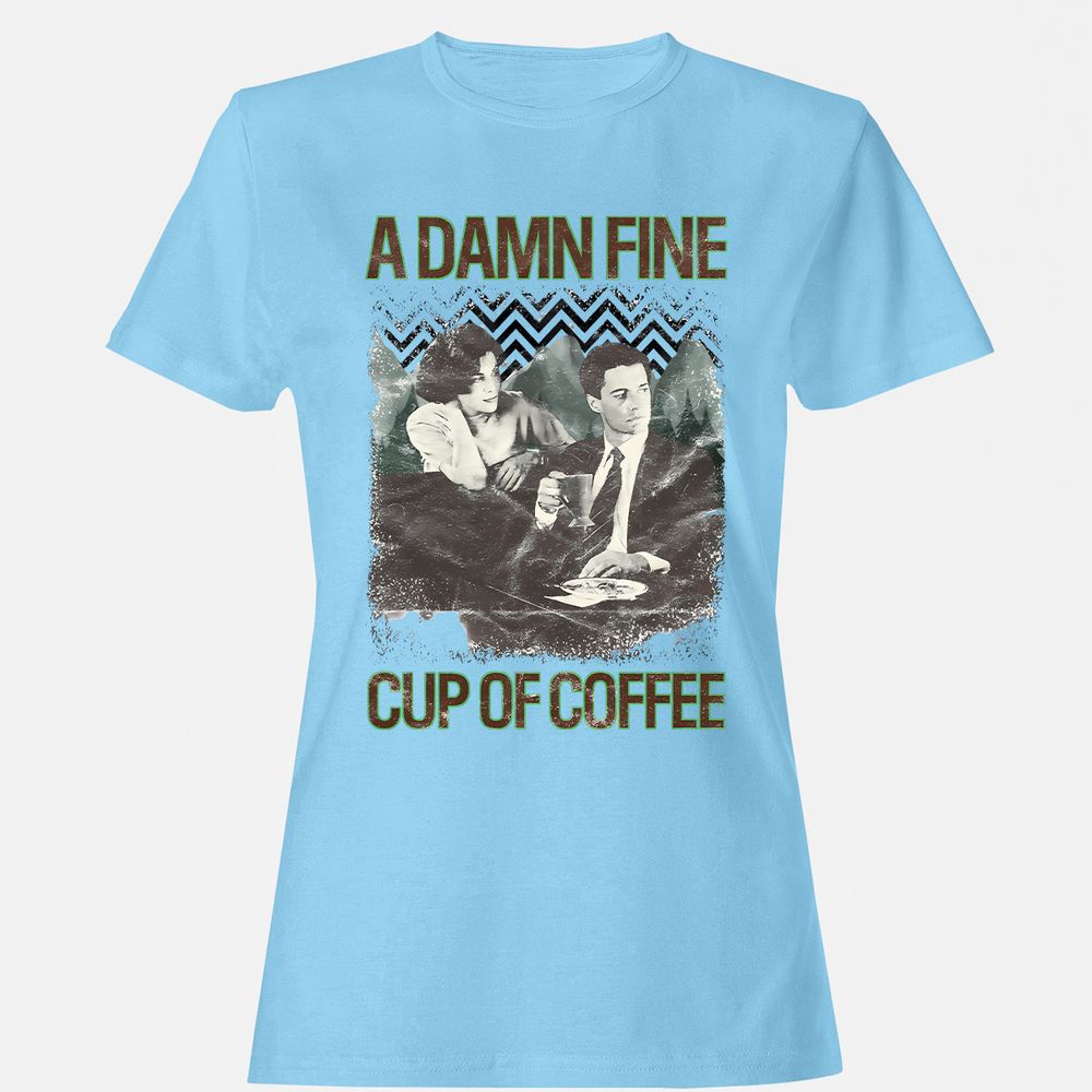 Women's T-Shirt - VYELURG8 - Light Blue - 8