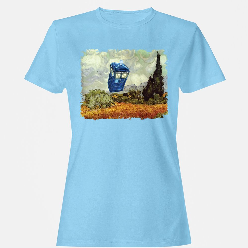 Women's T-Shirt - G5N7TNP8 - Light Blue - 8