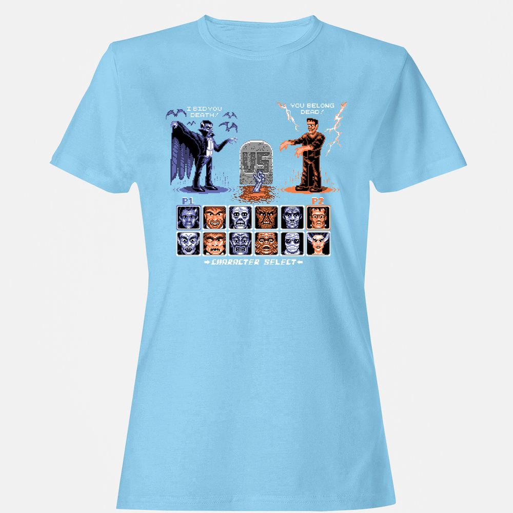 Women's T-Shirt - WK34QLPQ - Light Blue - 8