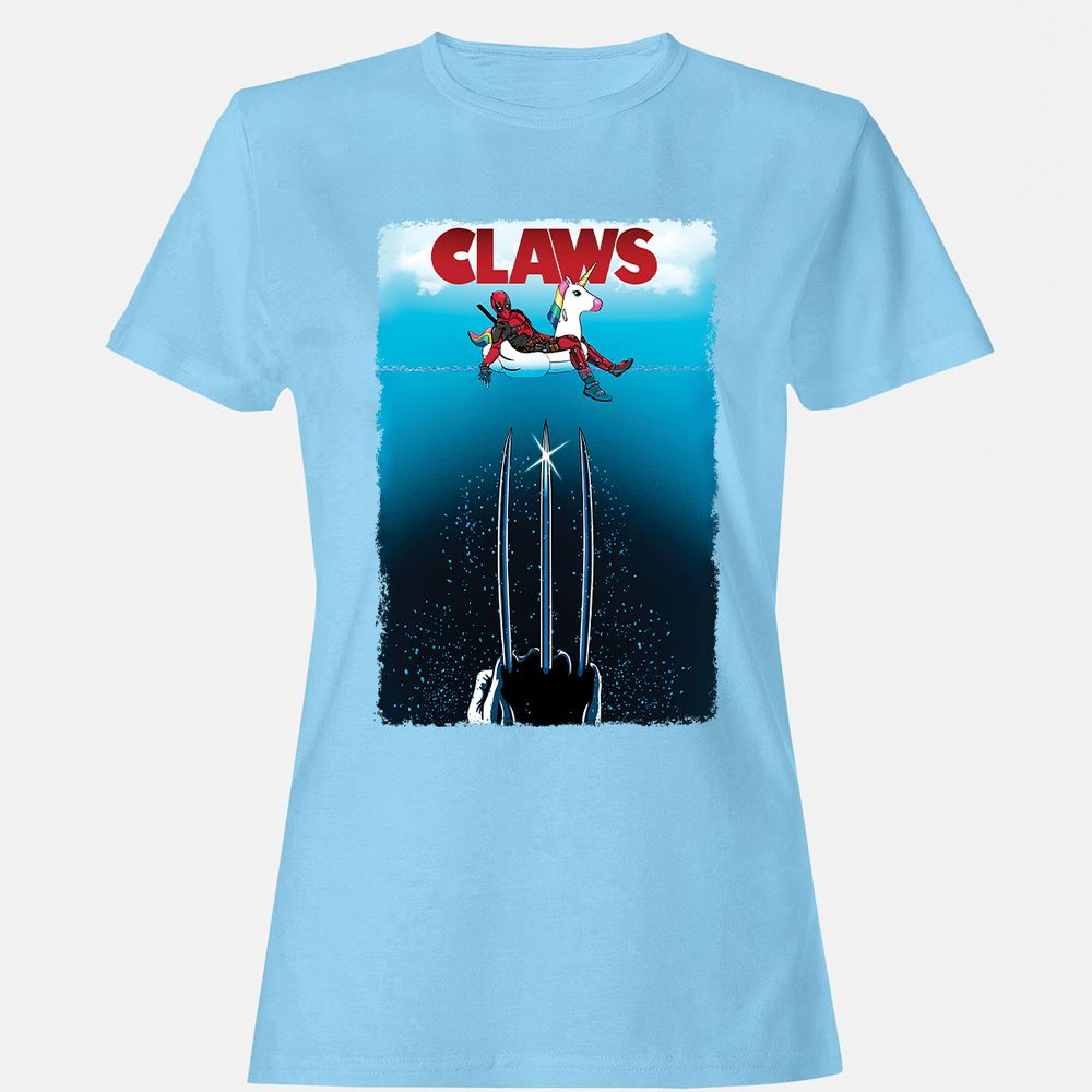 Women's T-Shirt - FHJXRL5W - Light Blue - 8