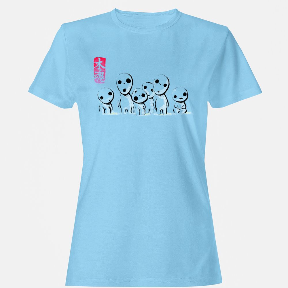 Women's T-Shirt - PZW5CKAB - Light Blue - 8