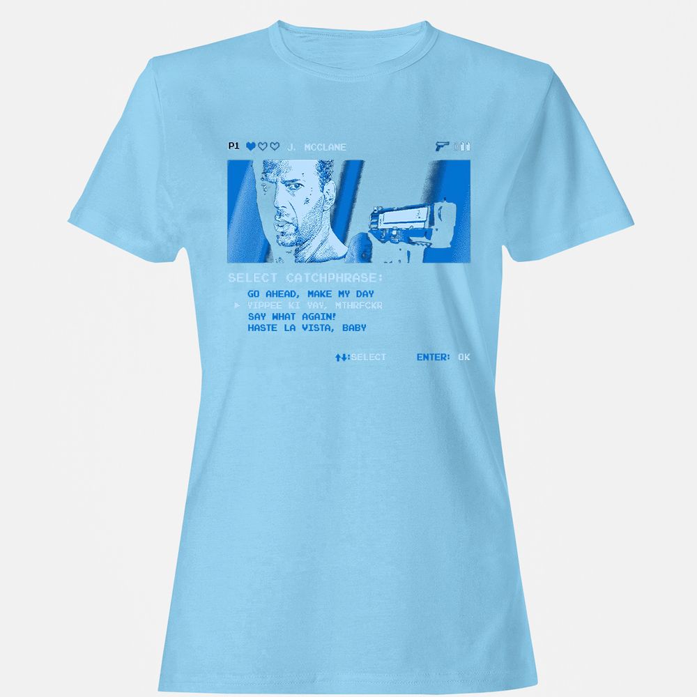 Women's T-Shirt - EDDGL1D3 - Light Blue - 8
