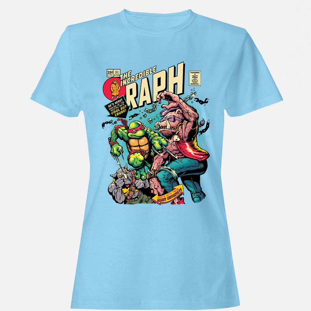 Women's T-Shirt - CZXVNAT9 - Light Blue - 8