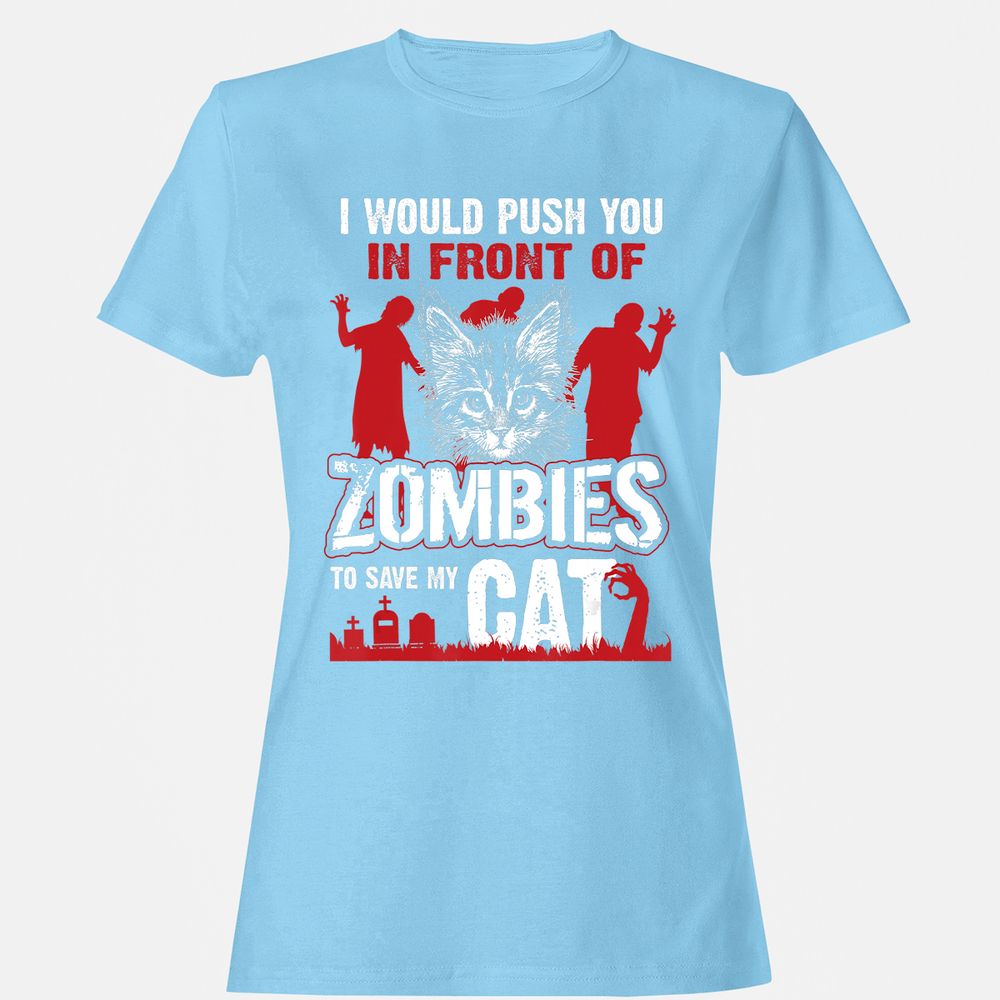 Women's T-Shirt - R7DD276N - Light Blue - 8